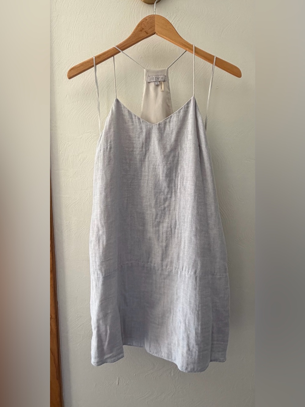 1. State Pale Gray/Blue Slip Dress